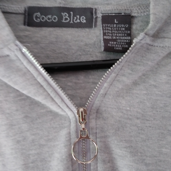 Worn once. Zip up hoodie - Picture 3 of 5